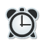 Clock, Alarm, sticker Icon