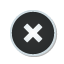 sticker, cross, cancel, button DarkSlateGray icon