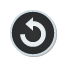 button, sticker, Ccw, rotate DarkSlateGray icon