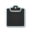 Clipboard, sticker DarkSlateGray icon