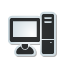 Computer, sticker Icon