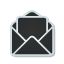 sticker, open, mail Icon