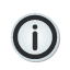 sticker, Information, frame Black icon