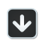 sticker, button, navigation, Down DarkSlateGray icon
