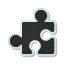 Puzzle, sticker DarkSlateGray icon
