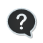 question, Balloon, sticker DarkSlateGray icon