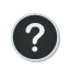 sticker, question Icon