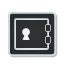 sticker, Safe DarkSlateGray icon
