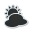 sticker, weather, Cloudy Icon