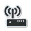 wireless, router, sticker Icon