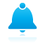 Blue, bell Icon