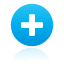 button, Add, Blue Icon