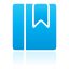 bookmark, Blue, Book Icon