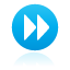 Ff, Blue, button DeepSkyBlue icon