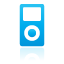 Blue, ipod Black icon