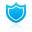 shield, Blue DeepSkyBlue icon