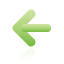Arrow, green, Left Icon