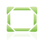 Desktop, green Icon