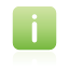 button, Information, green Icon