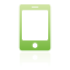 green, Mobile Icon