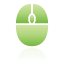 green, Mouse Black icon
