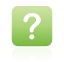 green, button, question Icon