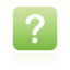 green, button, question Black icon