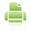green, printer Icon
