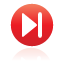 red, button, End Icon