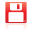 red, Disk, Floppy Black icon