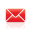 red, mail Crimson icon