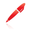 red, Pen Icon