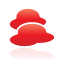 weather, Clouds, red Icon