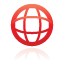 red, web Icon