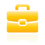 yellow, Briefcase Gold icon