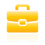 yellow, Briefcase Icon