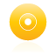 yellow, disc Icon