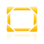 Desktop, yellow Icon