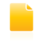 document, yellow Icon