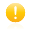 Circle, yellow, exclamation Icon