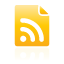 document, feed, yellow Icon