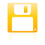 yellow, Floppy, Disk Black icon