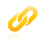 yellow, Link Black icon