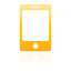 yellow, Mobile Black icon