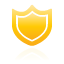 yellow, shield Black icon