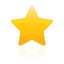 yellow, star Black icon