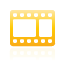 yellow, video Black icon