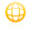 web, yellow Icon