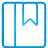Blue, Basic, bookmark, Book DodgerBlue icon