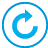 Cw, Basic, button, Blue, rotate DodgerBlue icon
